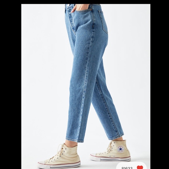 Pacsun Medium High Waisted Straight Leg 